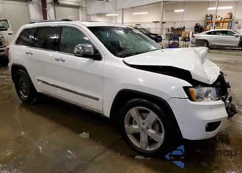 2013 Jeep Grand Cherokee Overland from USA, damaged, VIN 1C4RJFCG2DC555603
